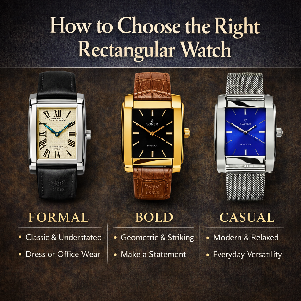 How to Choose the Right Rectangular Watch