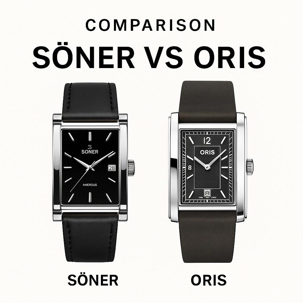 In-Depth Comparison Söner Amorous vs Oris Rectangular