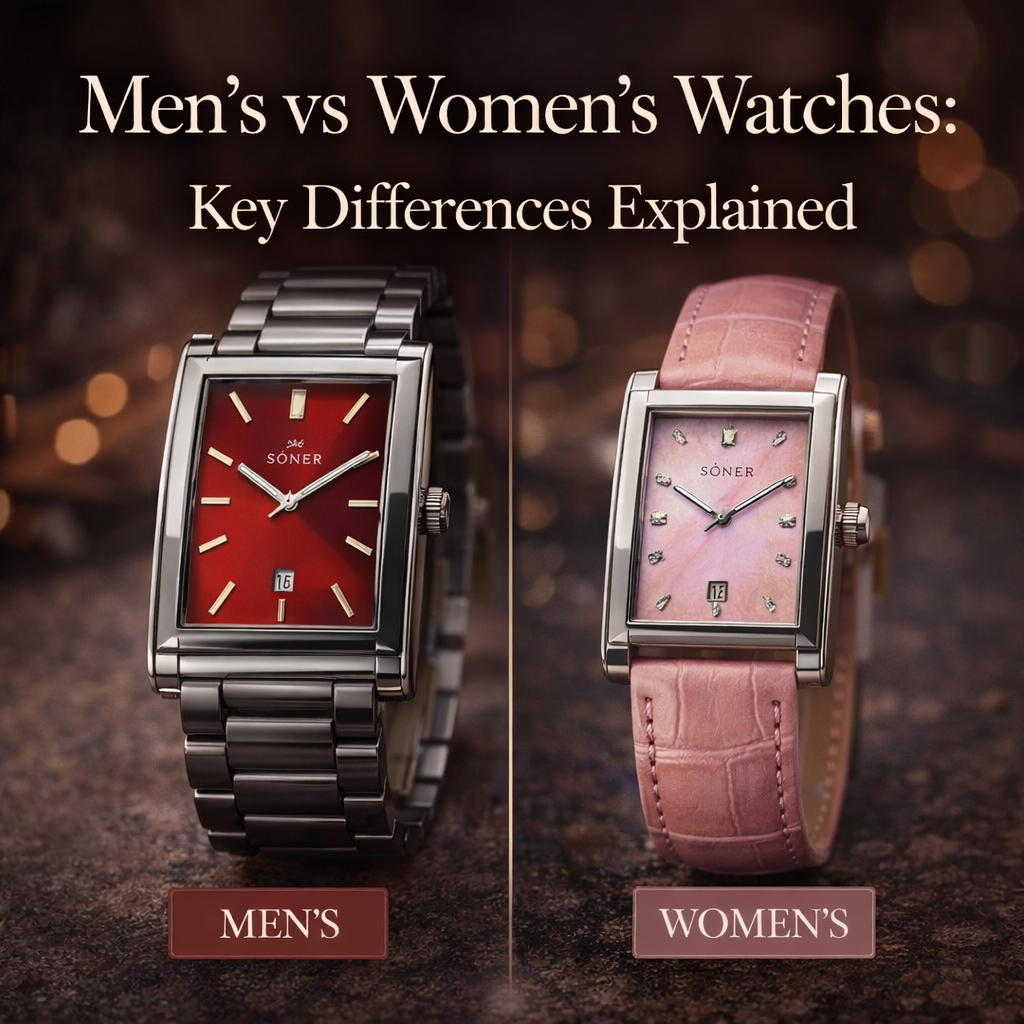 Men's vs Women's Watches Key Differences Explained