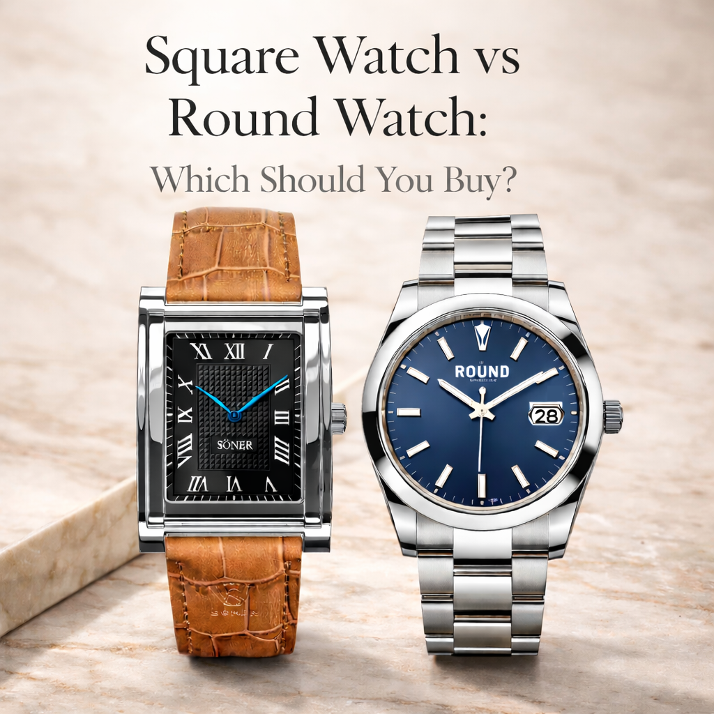 Square Watch vs Round Watch: Which Should You Buy?