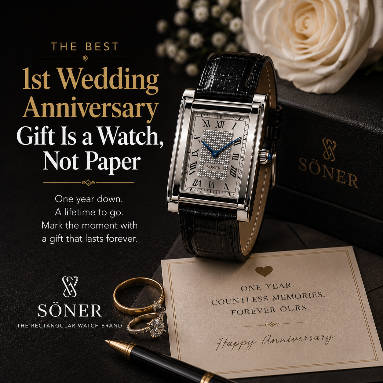 The Best 1st Wedding Anniversary Gift Is a Watch