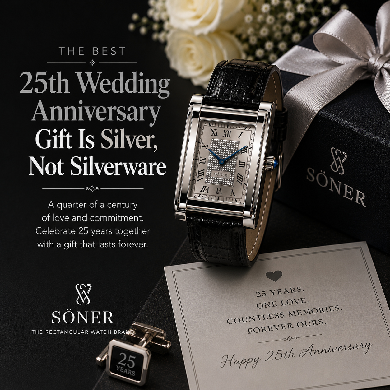 The Best 25th Wedding Anniversary Gift Is Silver