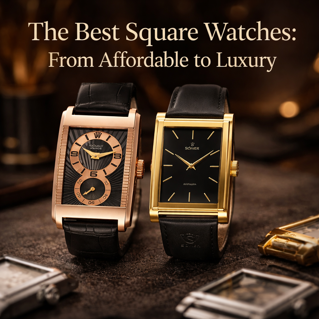 The Best Square Watches in 2026 From Affordable to Luxury