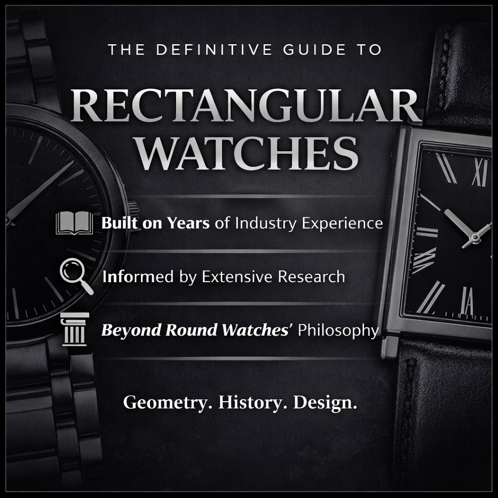 The Definitive Guide to Rectangular Watches: History, Design & Buying Advice