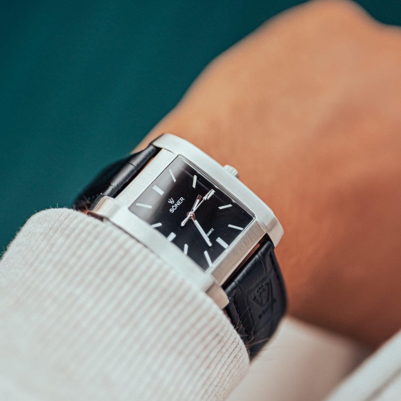 Rectangular Watches for Men: Redefining Time with Elegance | Söner Watches