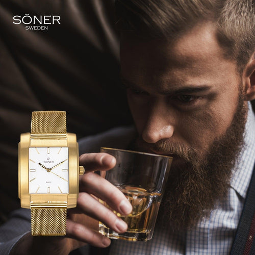 A watch, the mans best birthday present - #1 Rectangular Watch Brand | Söner Watches