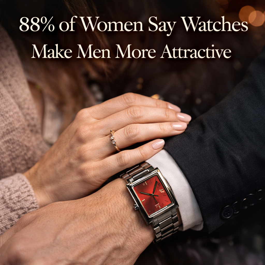 88% of Women Say Watches Make Men More Attractive