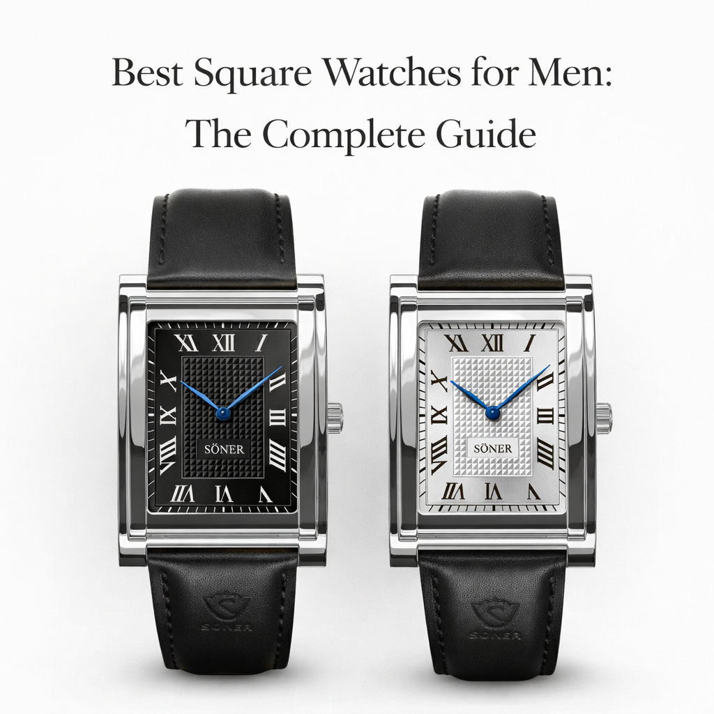 Best Square Watches for Men The Complete Guide