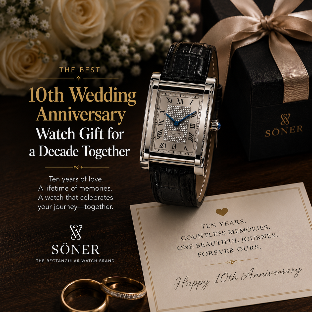 The Best 10th Wedding Anniversary Watch Gift