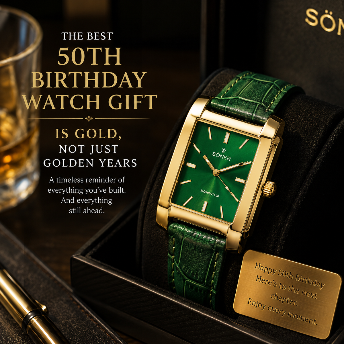 The Best 50th Birthday Watch Gift Is Gold