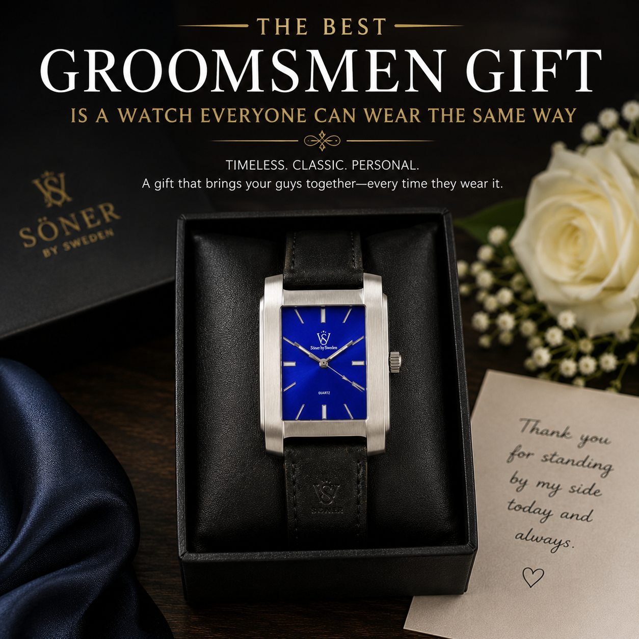 The Best Groomsmen Gift Is a Watch