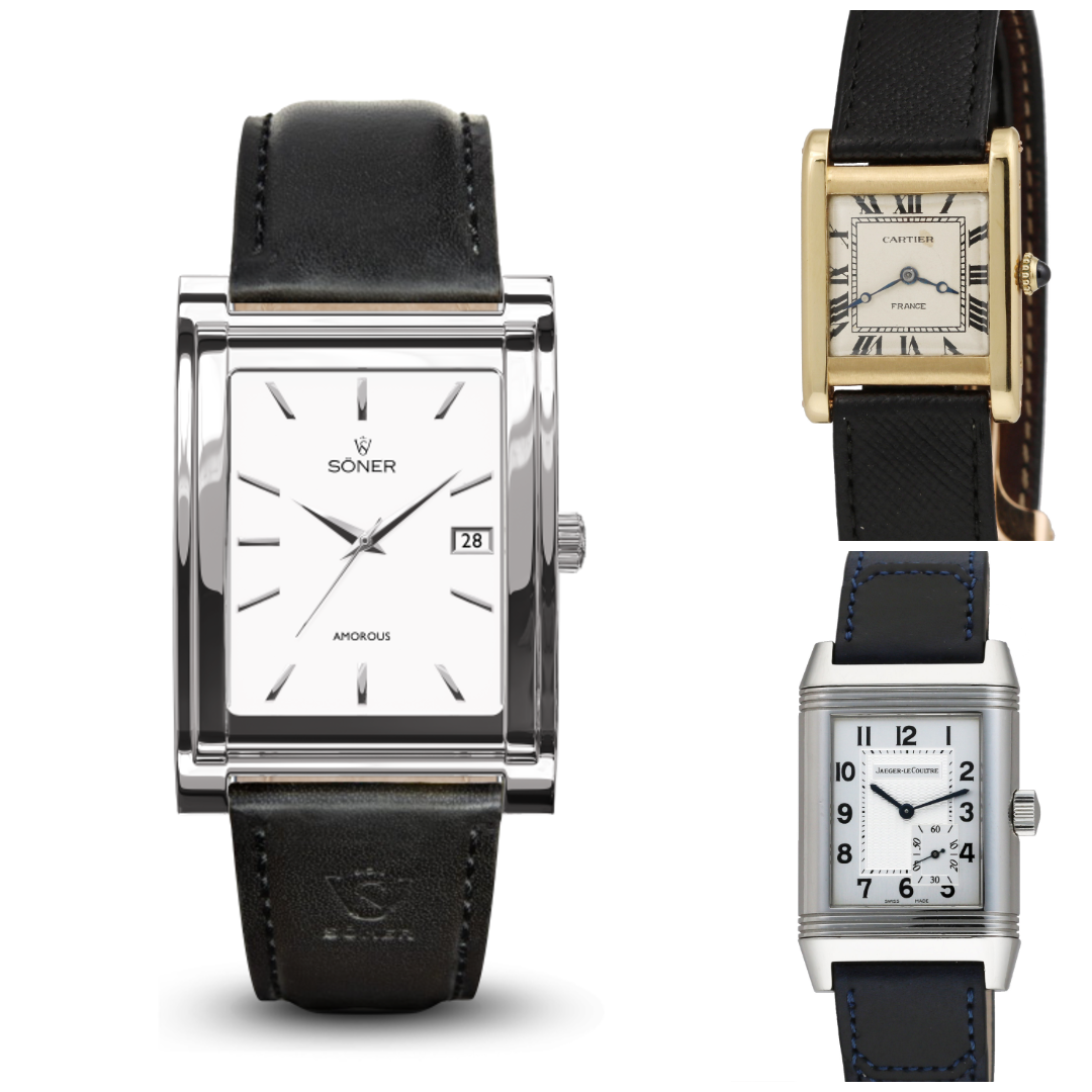 The Timeless Rectangular Triad: Cartier, Söner and Jaeger-LeCoultre