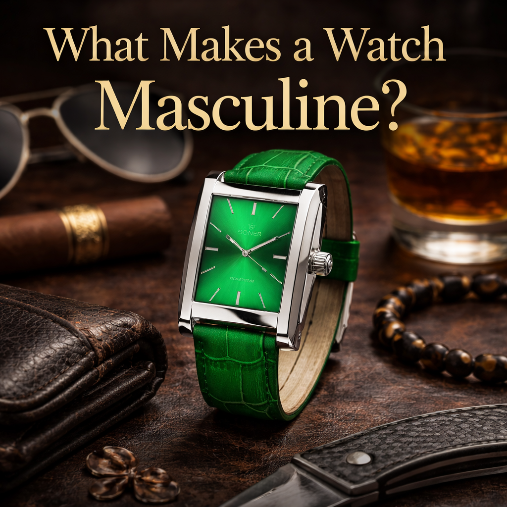What Makes a Watch Masculine The Case for the Rectangular Watch