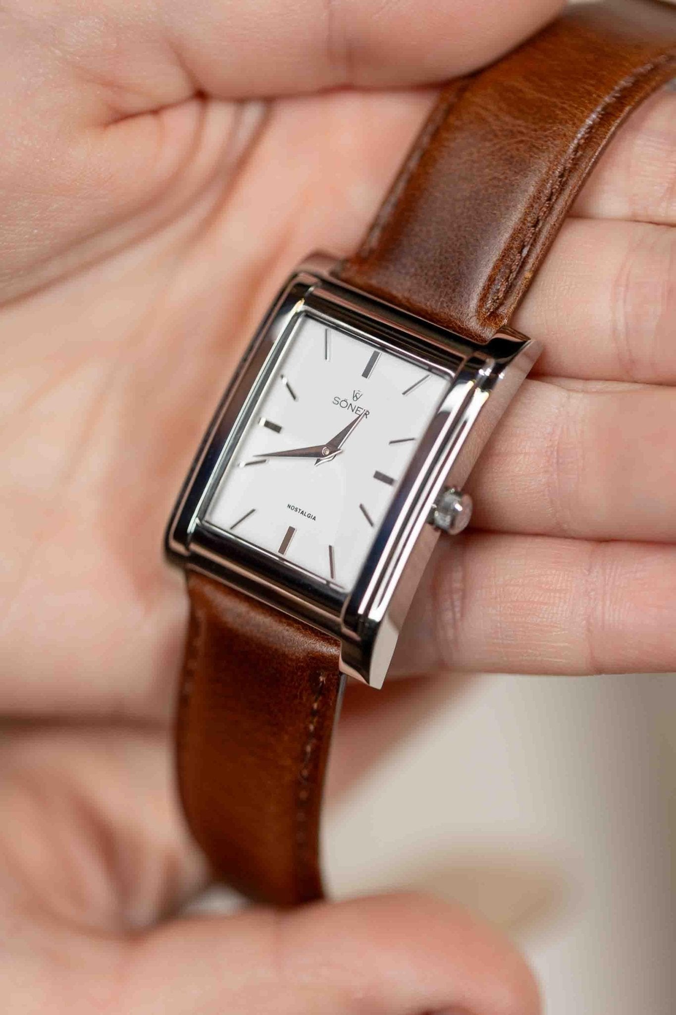 Leather Band Watch | Söner Watches - The Rectangular Watch Brand | Söner Watches