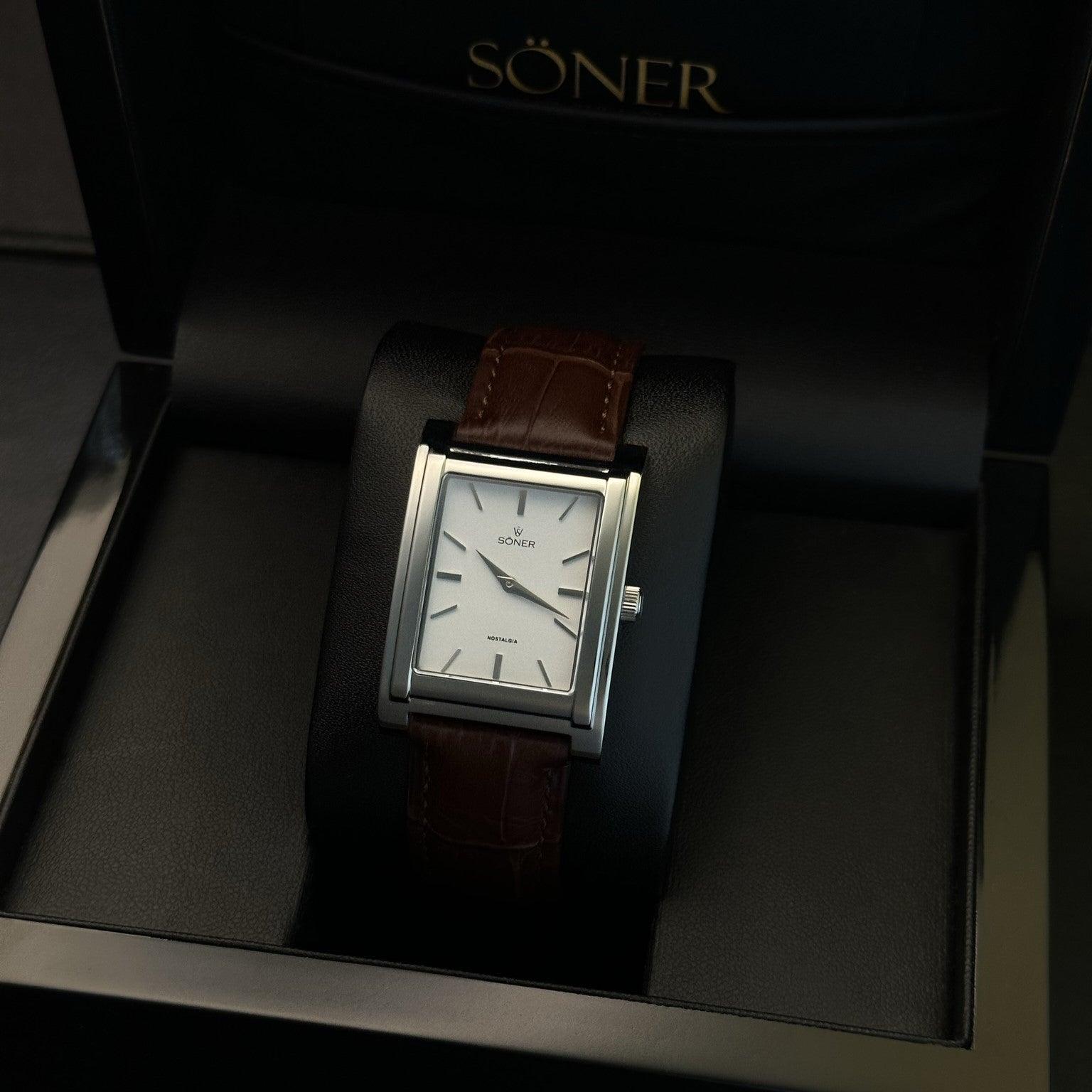 Stylish Rectangle Watches for Men - The Perfect Accessory - The Rectangular Watch Brand | Söner Watches