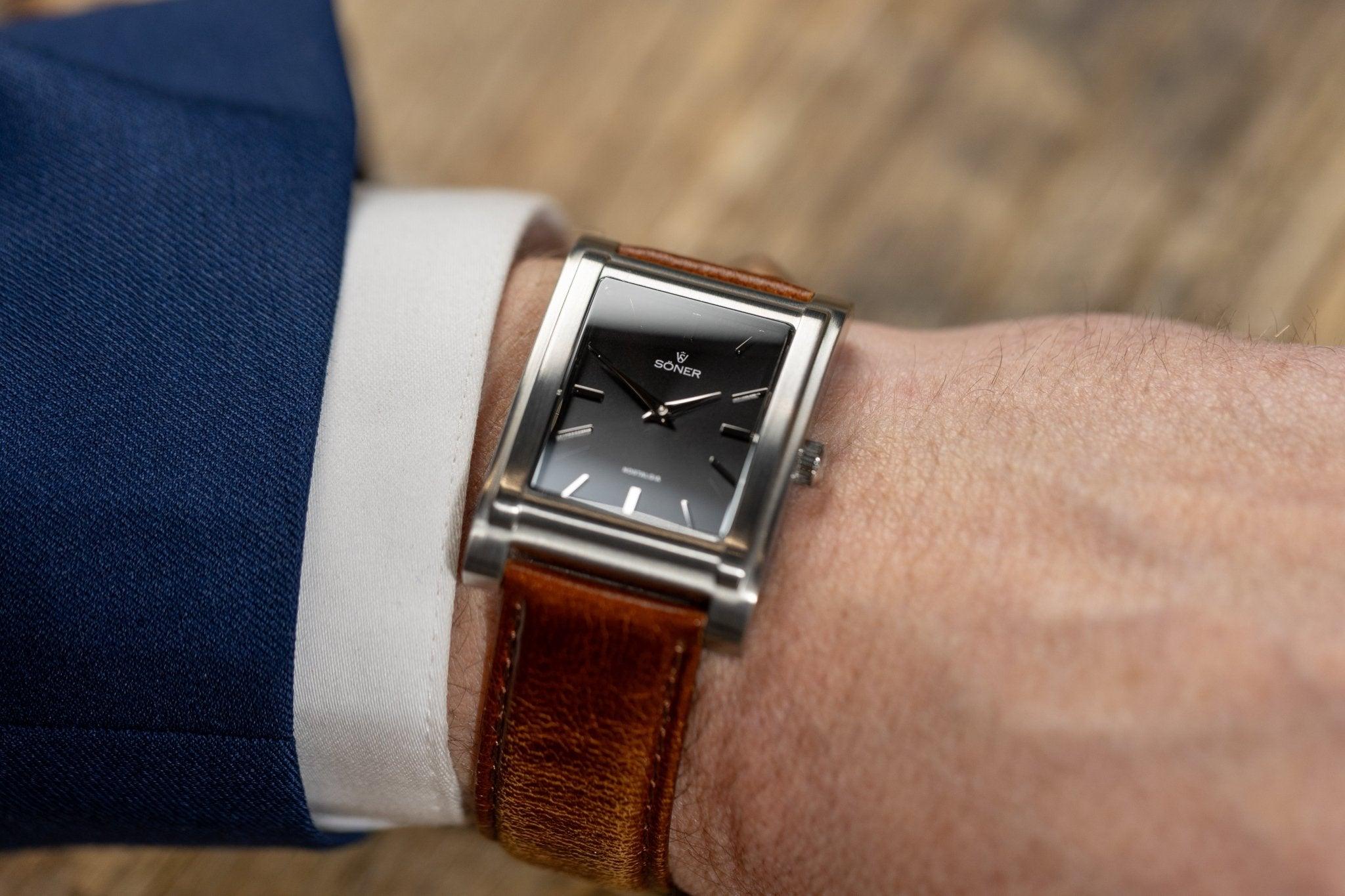 The Appeal of the Square Automatic Watch - The Rectangular Watch Brand | Söner Watches