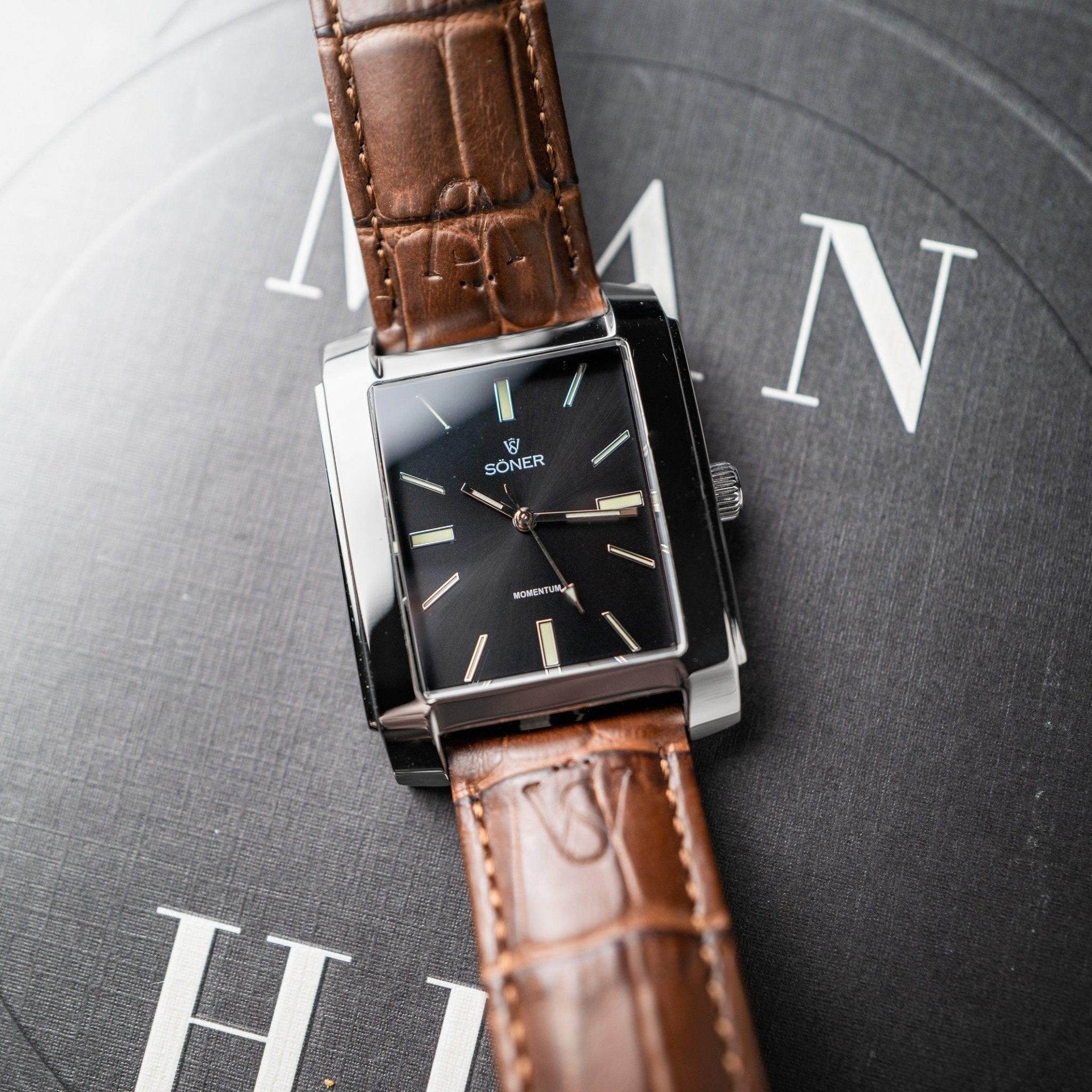 The Best Men's Watches with Square Faces - The Rectangular Watch Brand | Söner Watches