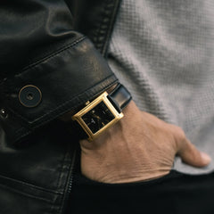 Gold Square Watches By SÖNER