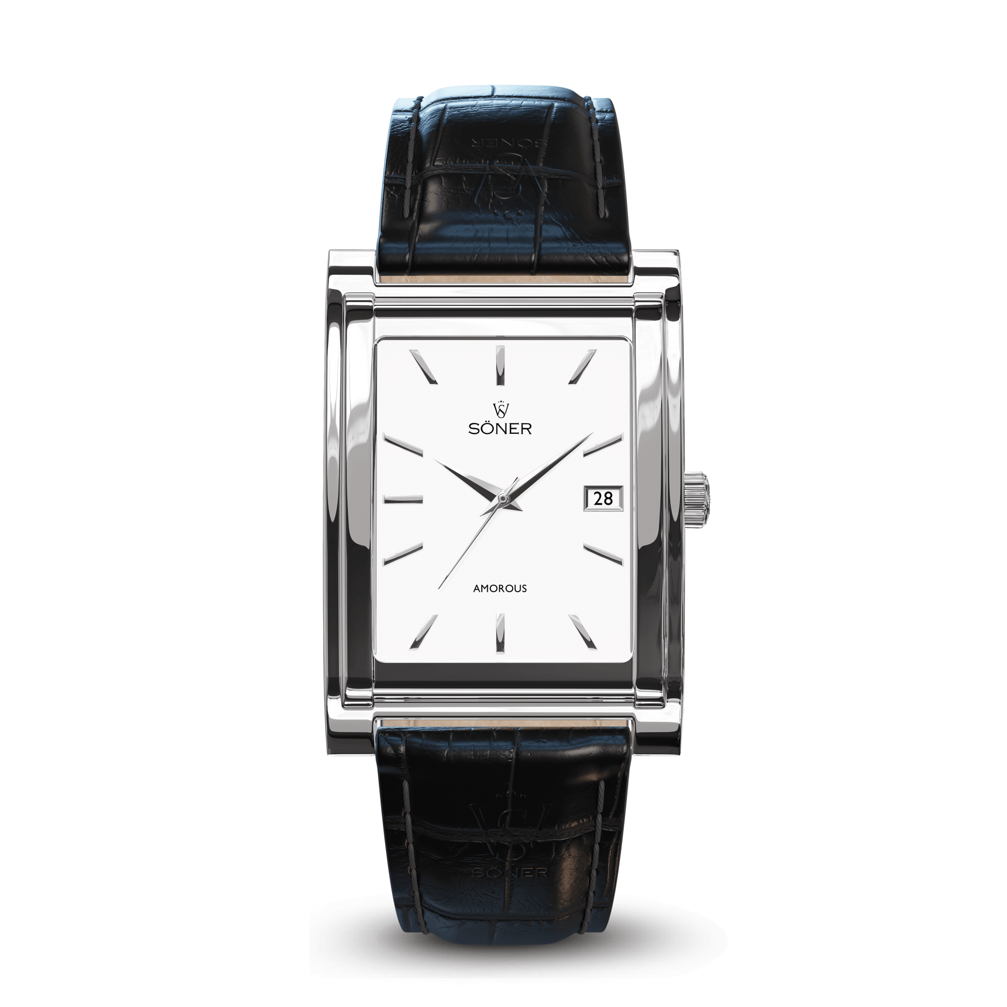 Amorous Vienna<br/>(Self - winding) - The Rectangular Watch Brand | Söner Watches