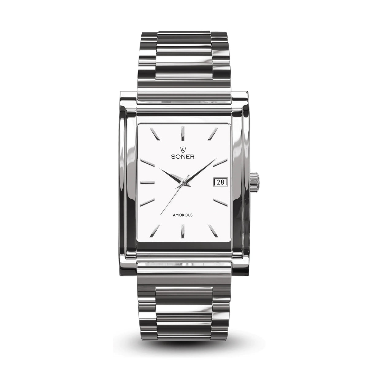 Simple Watch Rectangle Rectangular Watches for Men | Bold Designs with Art Deco Elegance