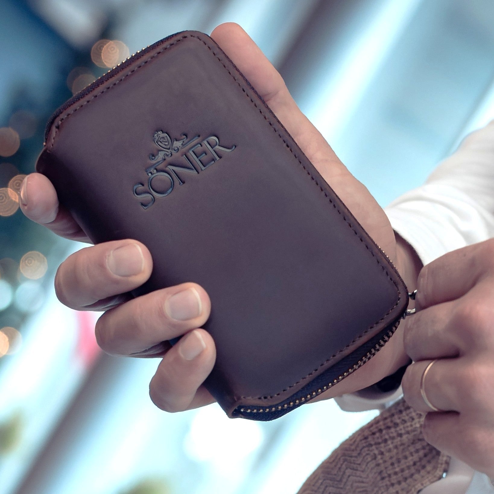 Estuche de Reloj de Cuero | Estuche de Viaje para Reloj